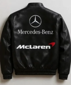 Mercedes Benz McLaren F1 Racing Moto Jacket