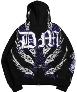 Dominik Mysterio Dirty Dom Wanted Black Hooded Jacket