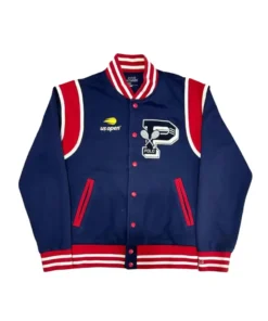 US Open Tennis Ball Crew Wool Varsity Jacket