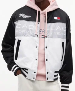Cadillac F1 Team Miami Varsity Bomber Jacket
