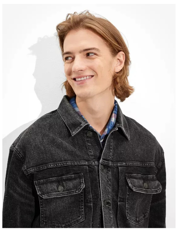 AE Black Denim Jacket AE Black Denim Jacket