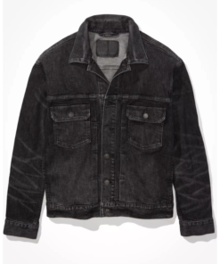 AE Black Denim Jacket