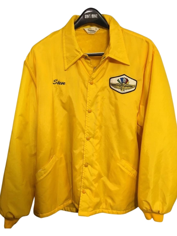 Indy 500 Steve Safety Patrol Yellow Jacket Indy 500 Steve Safety Patrol Yellow Jacket