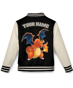 Pokemon 30th Anniversary Black Varsity Jacket