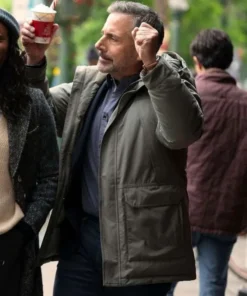 Rooster Greg Russo Hooded Grey Jacket