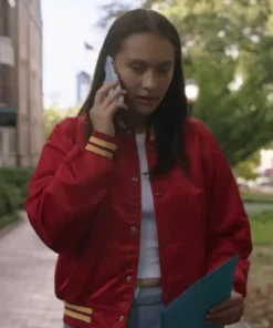 The Summer I Turned Pretty Lola Tung Red Jacket