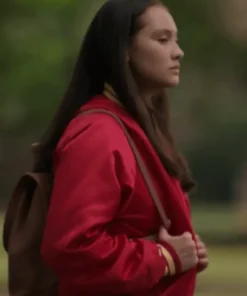 The Summer I Turned Pretty Lola Tung Red Jacket