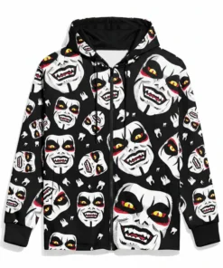 WWE Danhausen AOP Zip Up Hooded Jacket