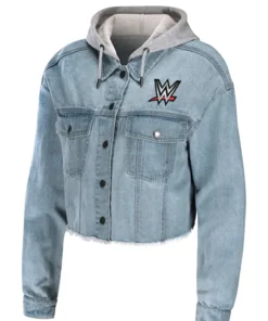 WWE SummerSlam 2025 New Jersey Blue Hooded Jacket