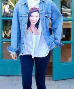 Selena Gomez Denim Coat