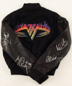 Van Halen Signed Leather Tour Jacket