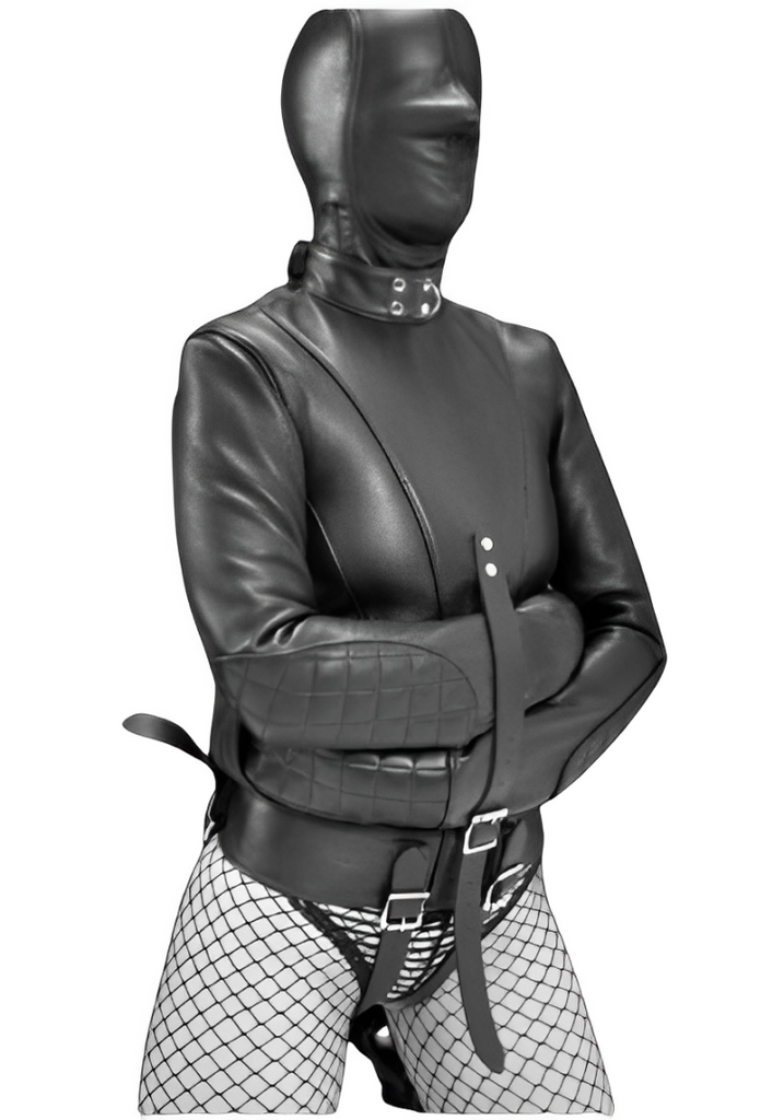 Genuine leather Adult bondage straight jacket BDSM Genuine leather Adult bondage straight jacket BDSM