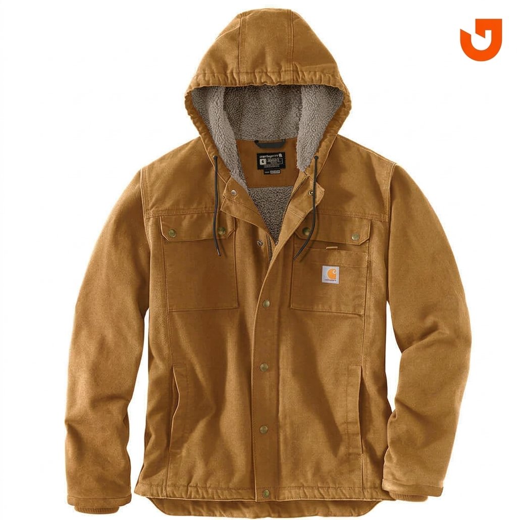 Carhartt Washed Duck Sherpa-Lined Jacket Carhartt Washed Duck Sherpa-Lined Jacket