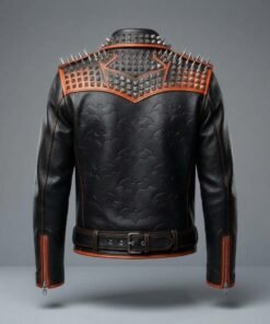 Studded Halloween Leather Jacket