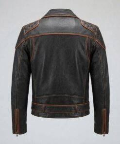Halloween Motorcycle Leather Jacket
