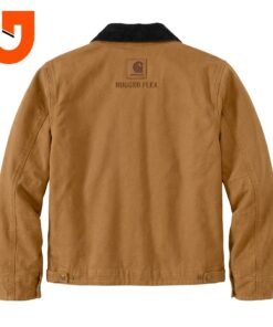 Carhartt 106234 mens rugged flex duck relaxed fit detroit jacket