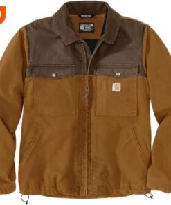 Carhartt Men's Montana Rugged Flex Relaxed Fit Duck Insulated Jacket