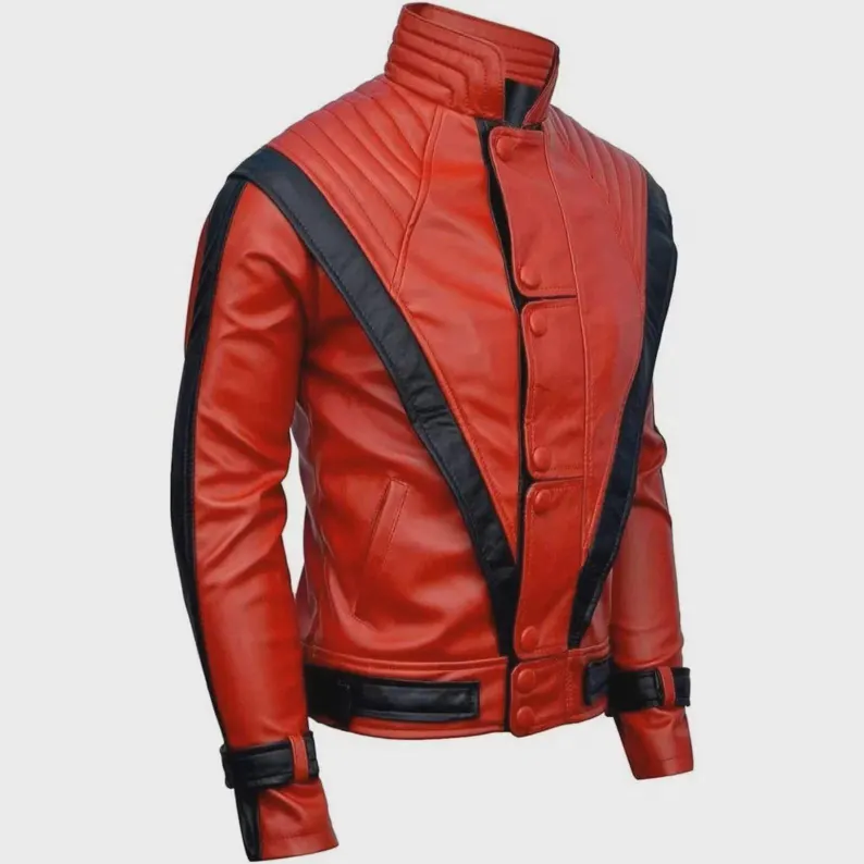 Men’s Thriller Rockstar Faux Leather Jacket Men’s Thriller Rockstar Faux Leather Jacket
