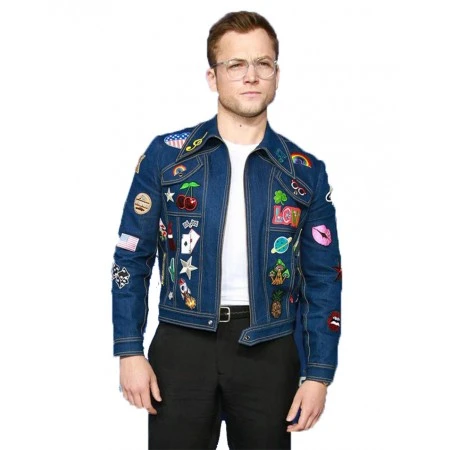 Taron Egerton Rocketman Denim Jacket Taron Egerton Rocketman Denim Jacket