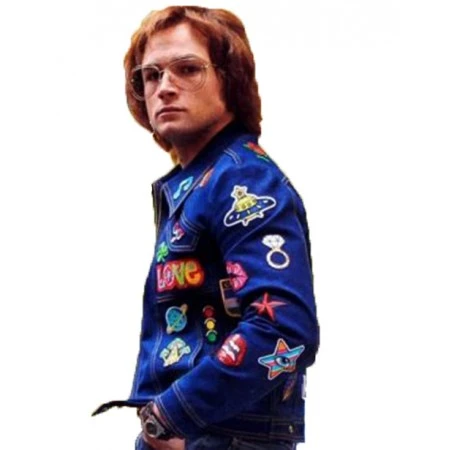 Taron Egerton Rocketman Denim Jackets Taron Egerton Rocketman Denim Jacket
