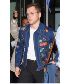 Taron Egerton Rocketman Denim Jacket